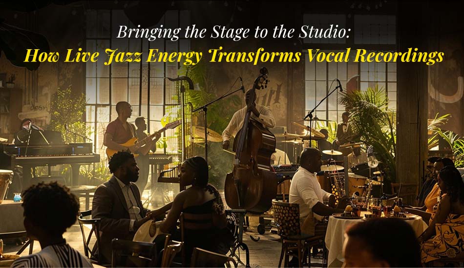 Live Jazz Energy in Vocal Recordings