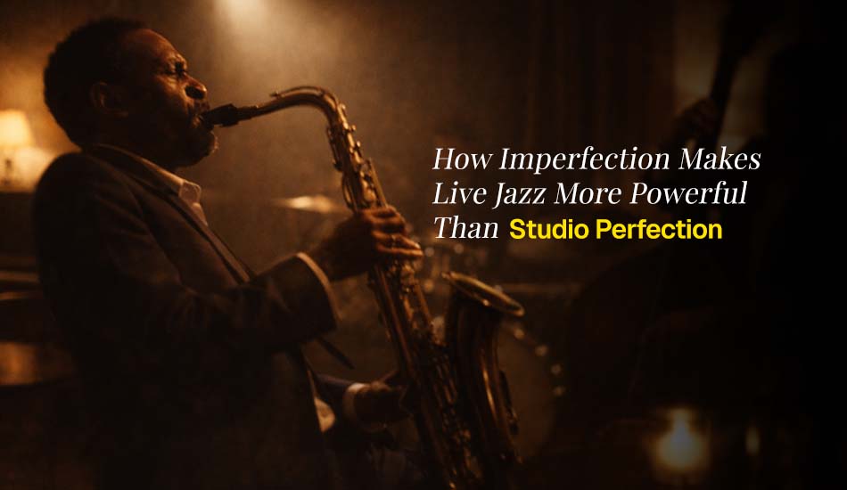 How Imperfection Makes Live Jazz More Powerful Than Studio Perfection